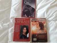 Livros novos e usados 
- A sabedoria da Oprah (novo)
- Viver com o