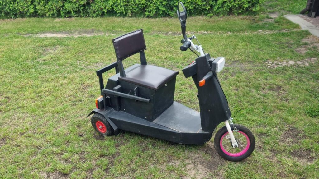 Pojazd wózek elektryczny dla dorosłych samoróbka
