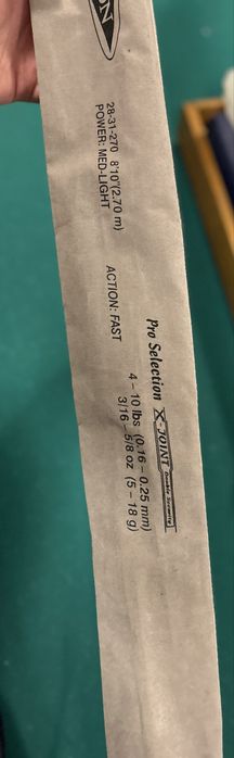 Nowa wędka z metką Team Dragon 2.70m 5-18g