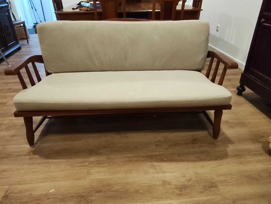 Conjunto de sofás e poltronas vintage