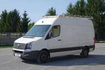 Volkswagen CRAFTER / L2H2 FURGON / BLASZAK / 2.0 / 136KM / BAGAŻNIK DACHOWY  Sprowadzony / Serwisowany