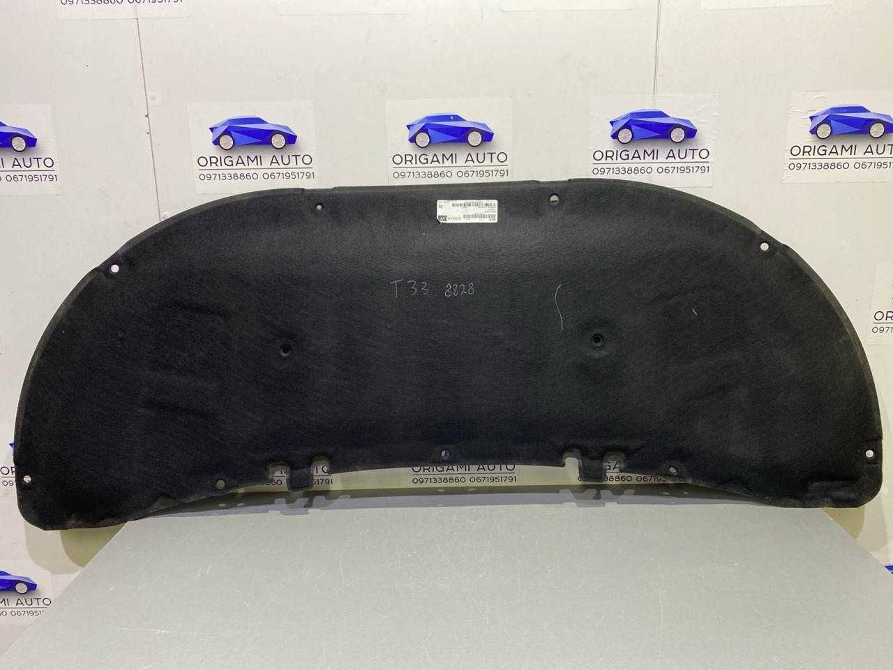 Шумка шуба изоляция капота Nissan rogue T33 Ниссан рог Т33 2021 2022+