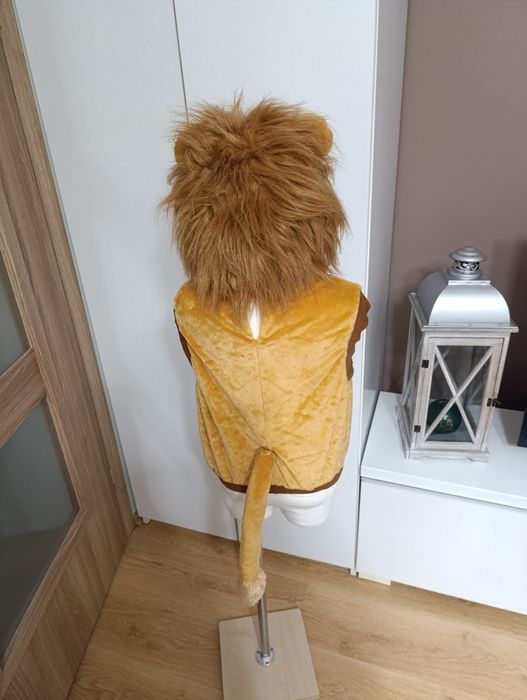 strój karnawałowy LEW LWA SIMBA przebranie kostium 86/98 (208)