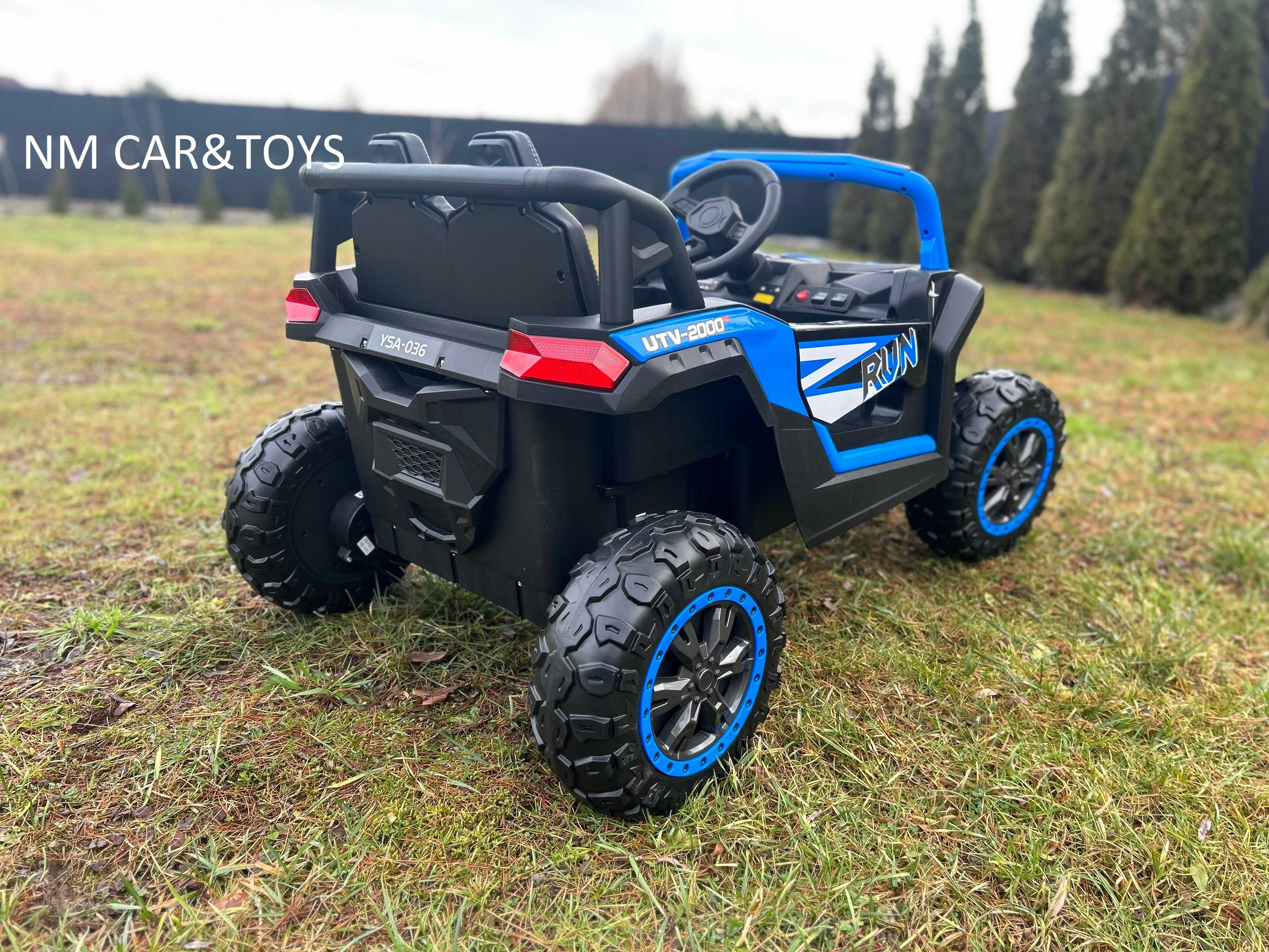 Auto Napęd 4x4 Buggy na akumulator UTV 2000M Racing AXEL Pojazd