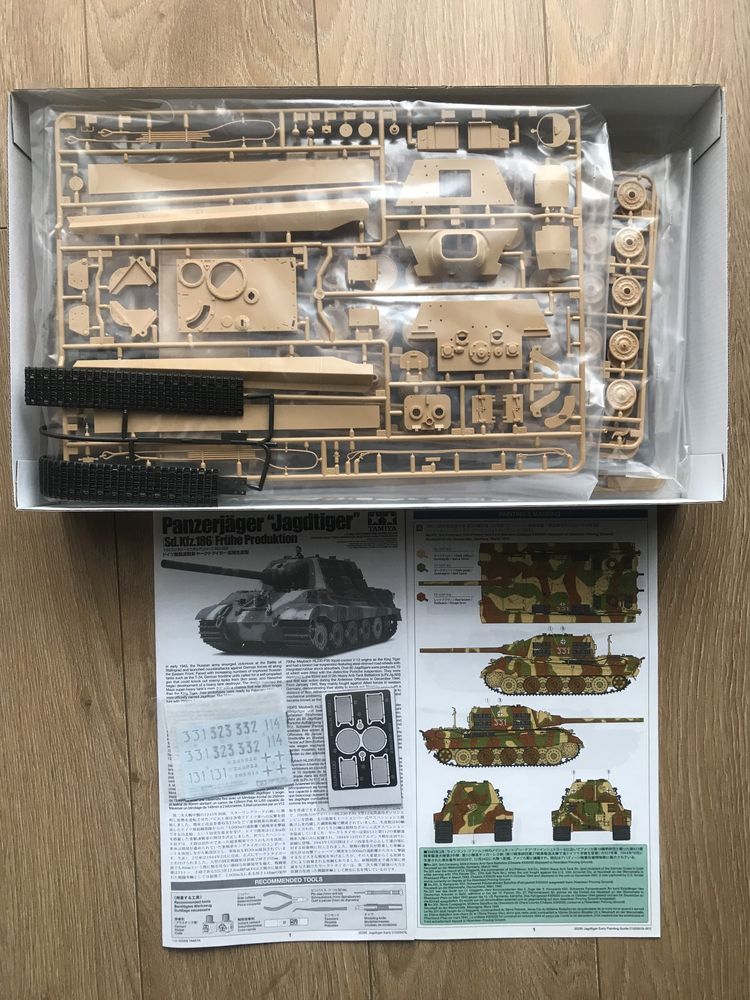 Tamiya Panzerjager „Jagdtiger” (Sd.Kfz.186) - model do sklejania 1:35