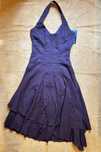 Vestido vintage assimétrico. Novo com etiqueta.