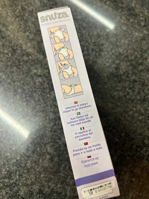 Monitor de respiração para bebés Snuza Hero