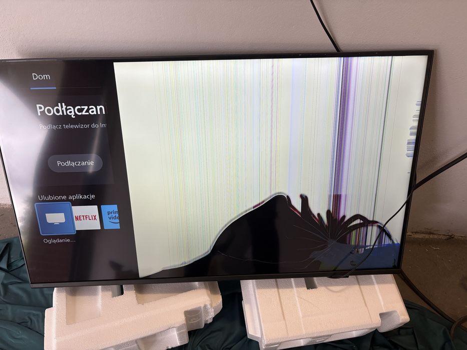 Sprzedam uszkodzony tv Philips