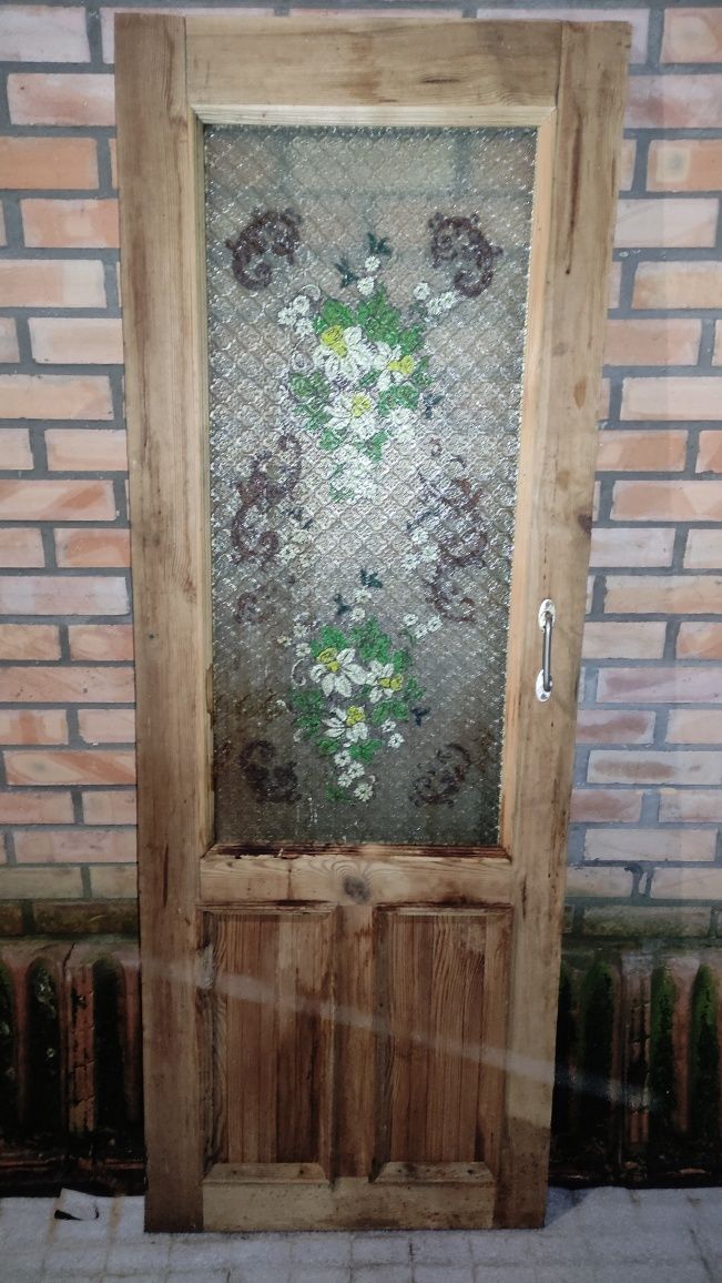 Двері дерев'яні міжкімнатні зі склом 1890/690/40