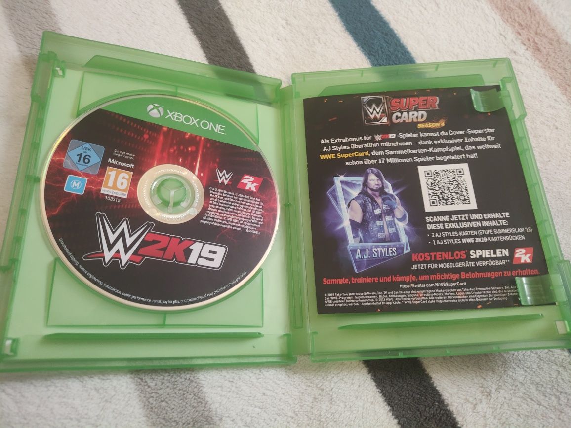 Gra W2K19 Xbox one