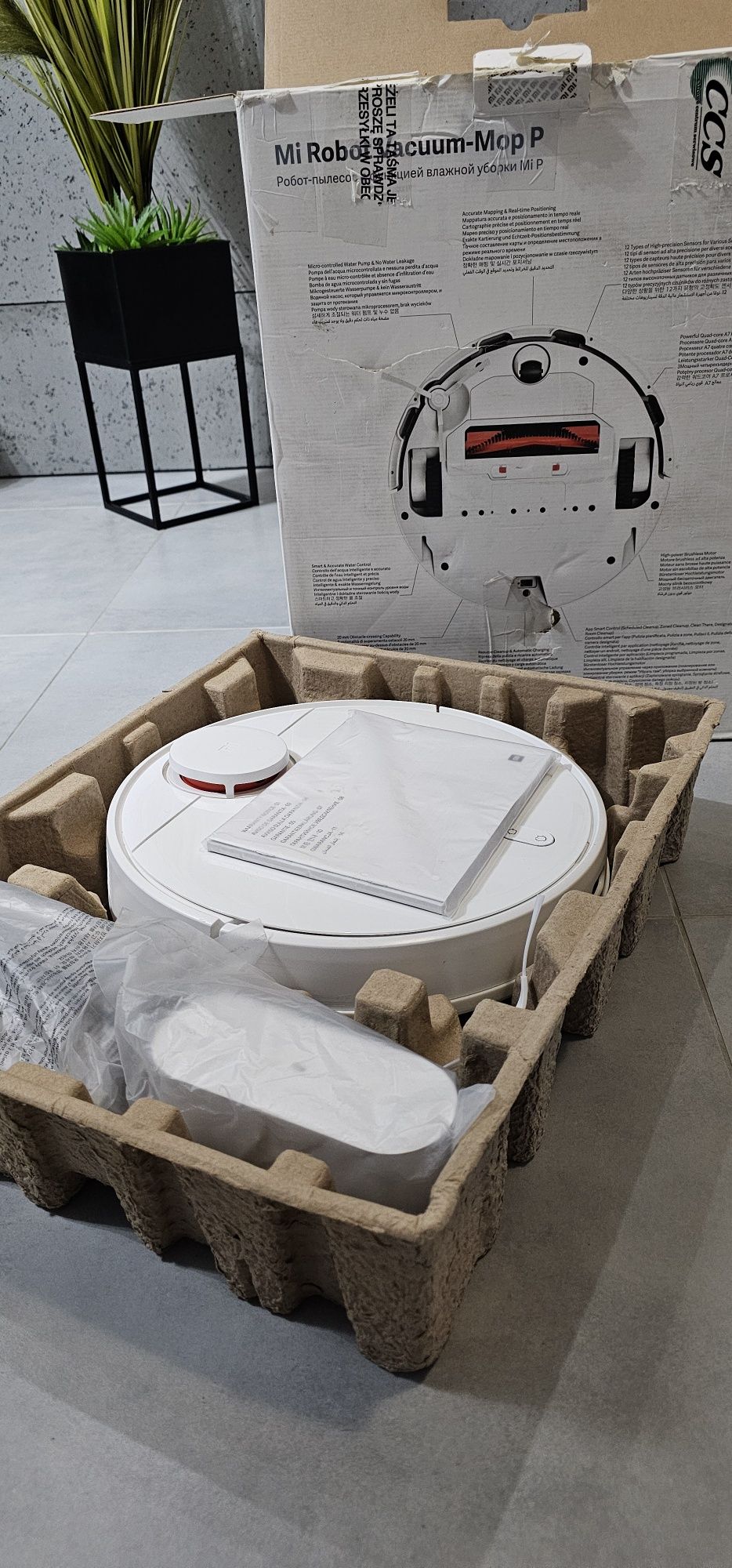 Odkurzacz Xiaomi Mi Robot Vacuum-Mop P