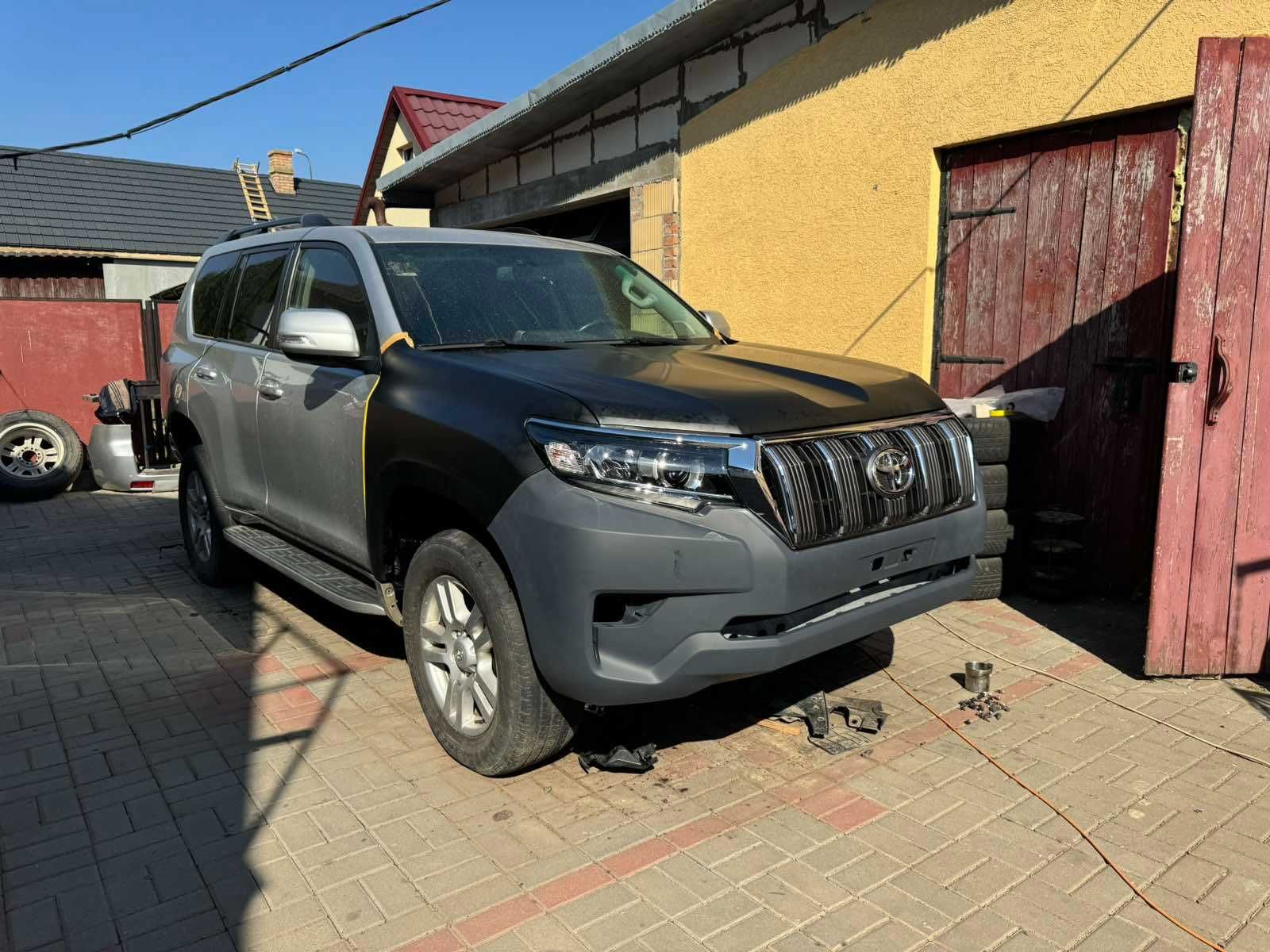 Обвес Toyota Land Cruiser Prado 150 бампер капот фара крило прадо рест