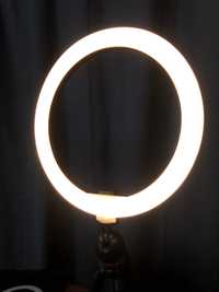 Кільцева лампа для блогера 26см з тримачем