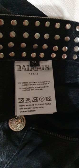 Продам оригинальные джинсы-бойфренды Balmain новые