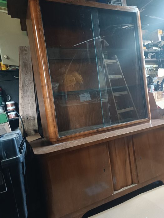 Komoda prl z nadstawką 2 sztuki