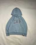 Bluza GAP Baby Blue Big Logo