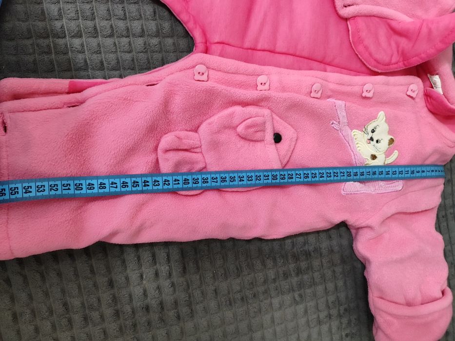 Теплий комбінезон від 3-х до 6-ти місяців та кокони для сну