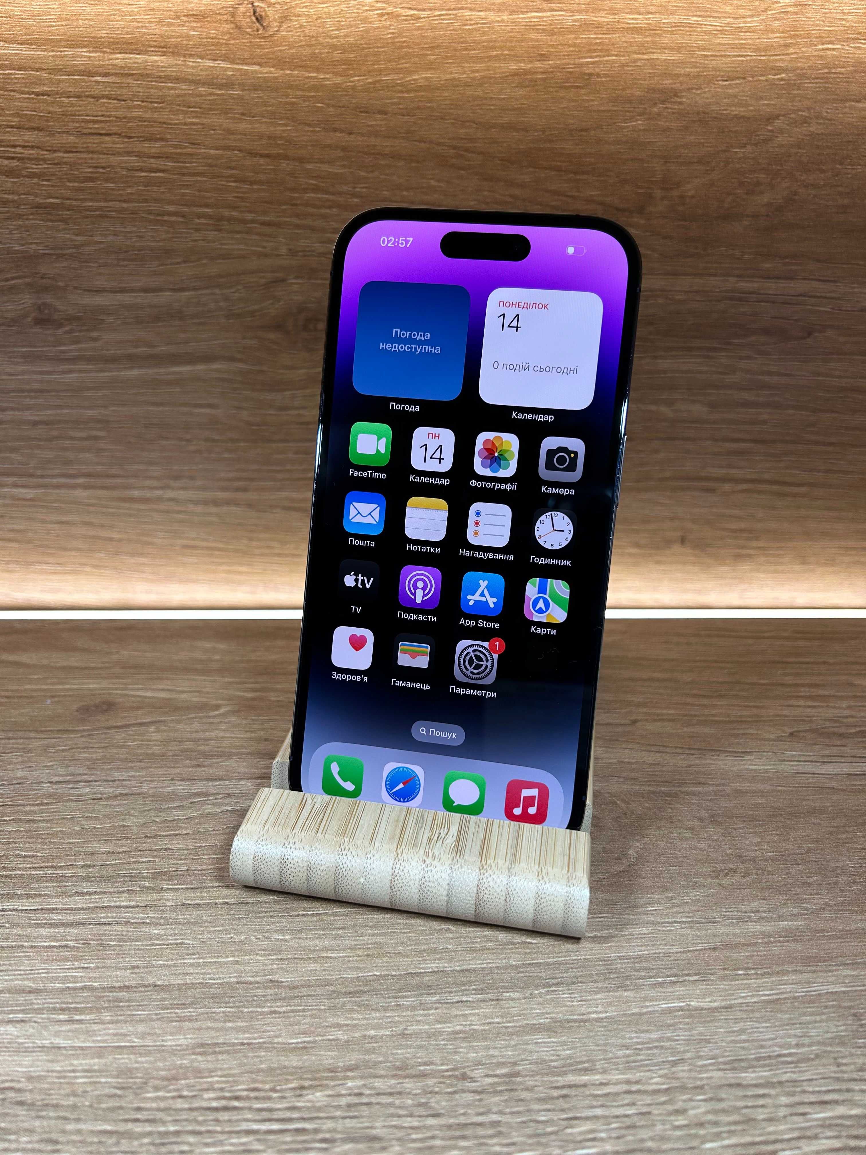 iPhone 14 Pro 256 Purple!!! З США!!! АКБ: 100%!! №: 9404!! Неверлок!!