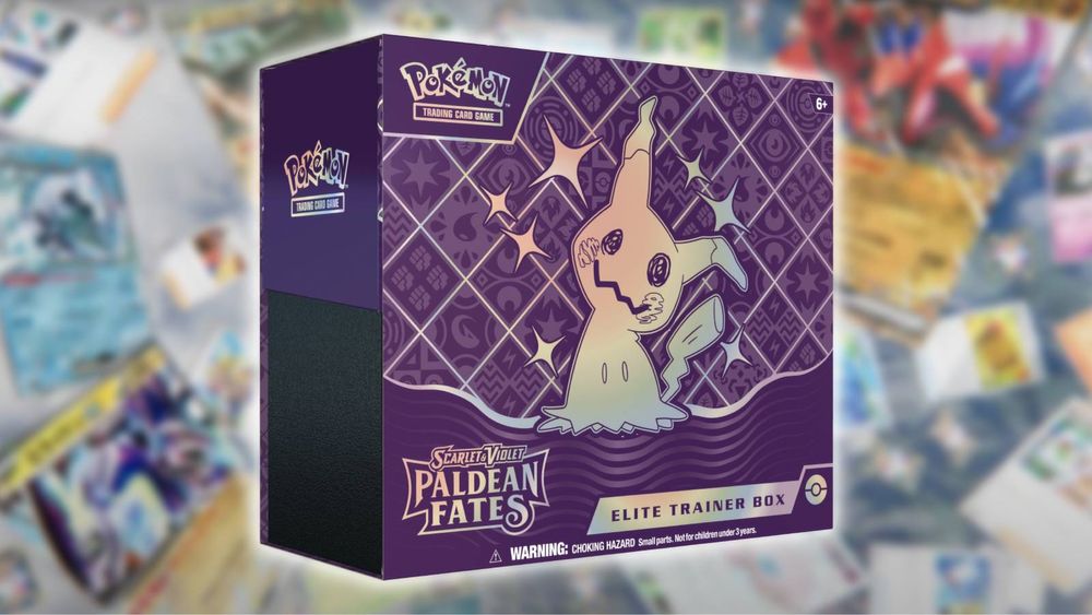 Pokemom TCG Paldean Fates Elite Trainer Box