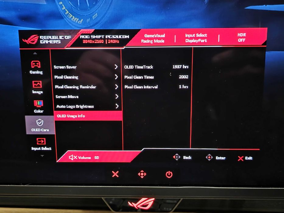 Монітор 32" ASUS ROG Swift OLED PG32UCDM