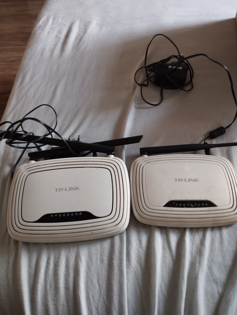 Router TP Link 2 sztuki z zasilaczem