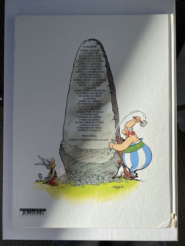 Livro “Astérix nos Jogos Olímpicos” Astérix