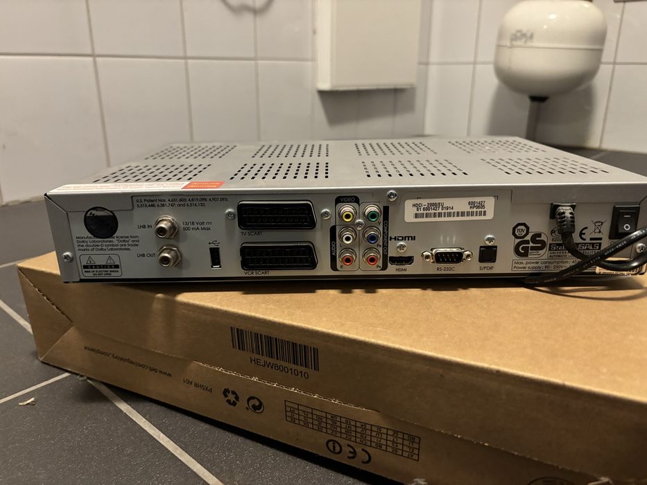 Dekoder satelitarny Humax HDCI-2000 HD DVB-S z Common Interface