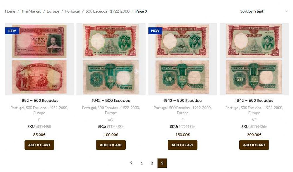 Vendo Notas de Portugal Varias Datas e Assinaturas