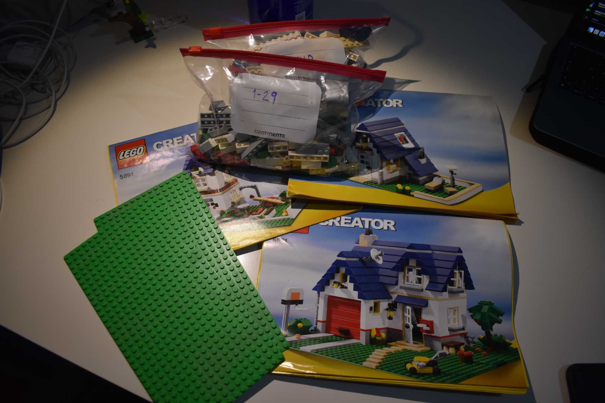 3 Casas em 1 Lego Creator 5891