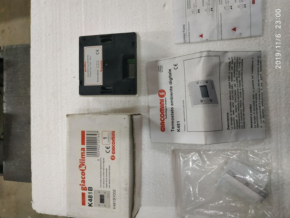 Терморегулятор новый