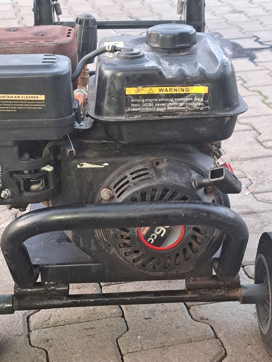 Myjka spalinowa 170bar do sprzątania tam gdzie brak prądu