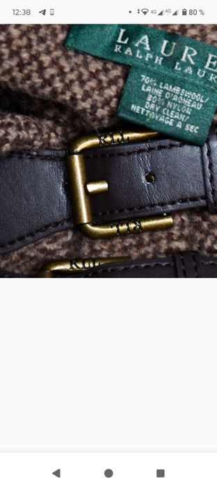 Пончо накидка Ralph Lauren wool