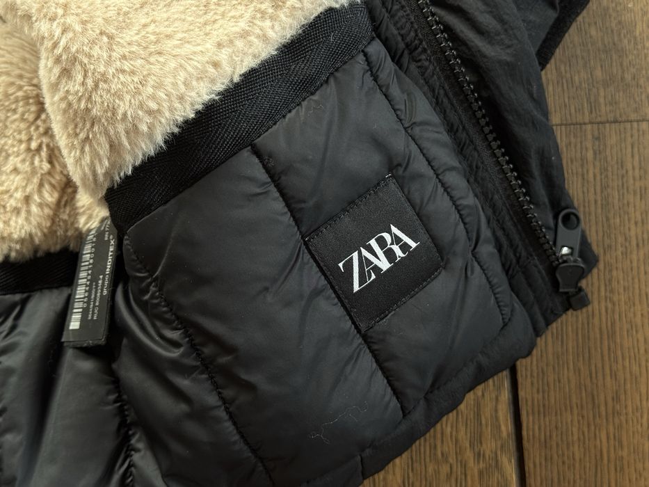 Zara дитяча зимова куртка пух