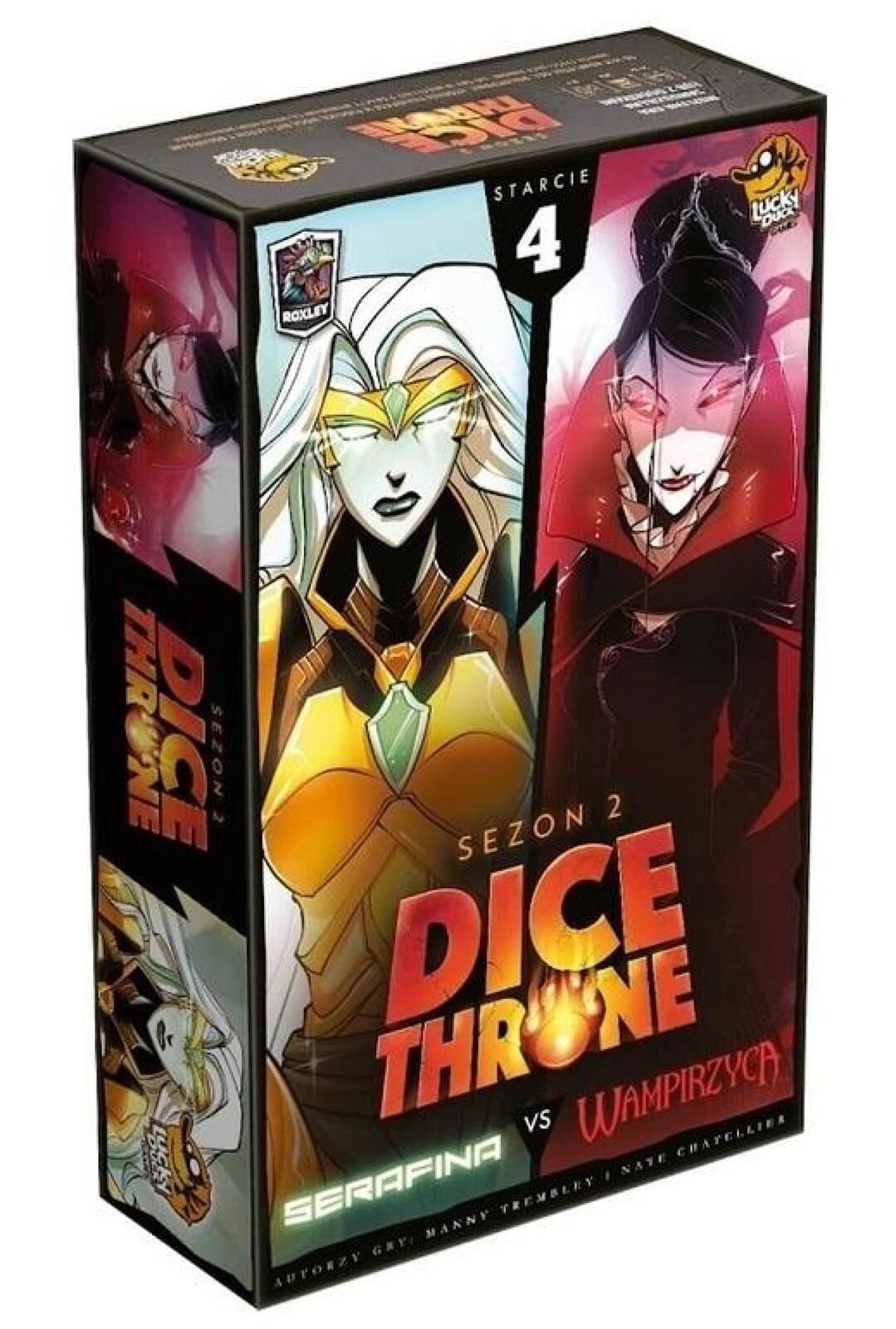 Dice Throne 2 Starcie 4: Serafina vs Wampirzyca Lucky Duck Games Polsk