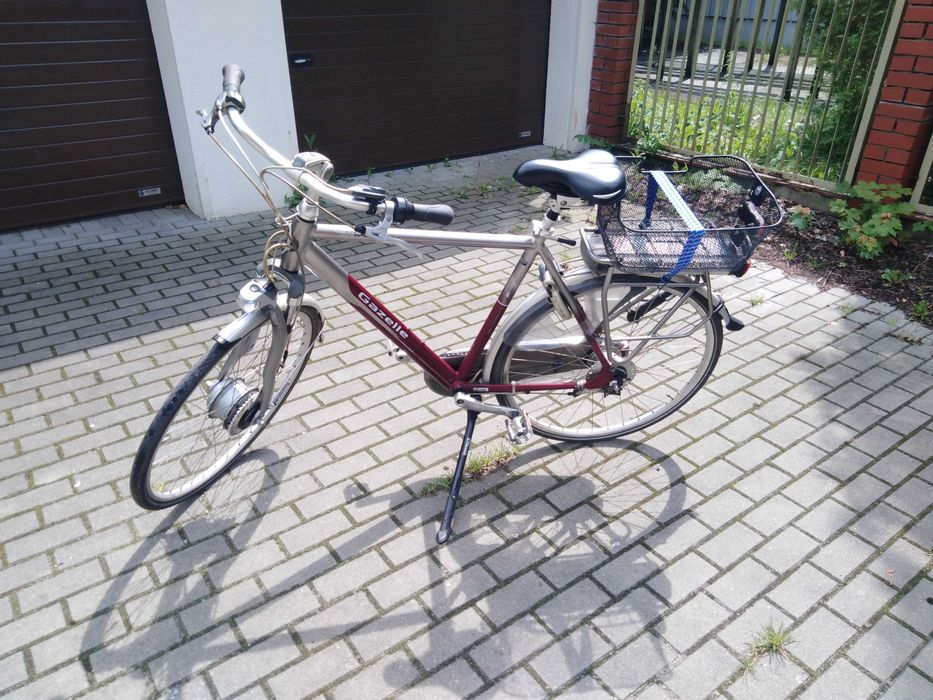 Rower elektryczny firmy Holenderskiej Gazelle