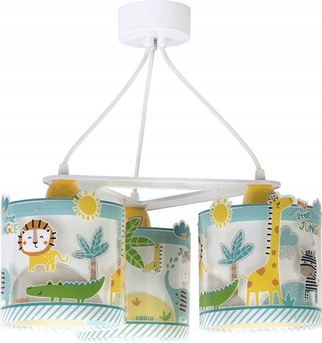 Lampa Sufitowa Jungle Potrójna 3X60W Żyrandol Zwis