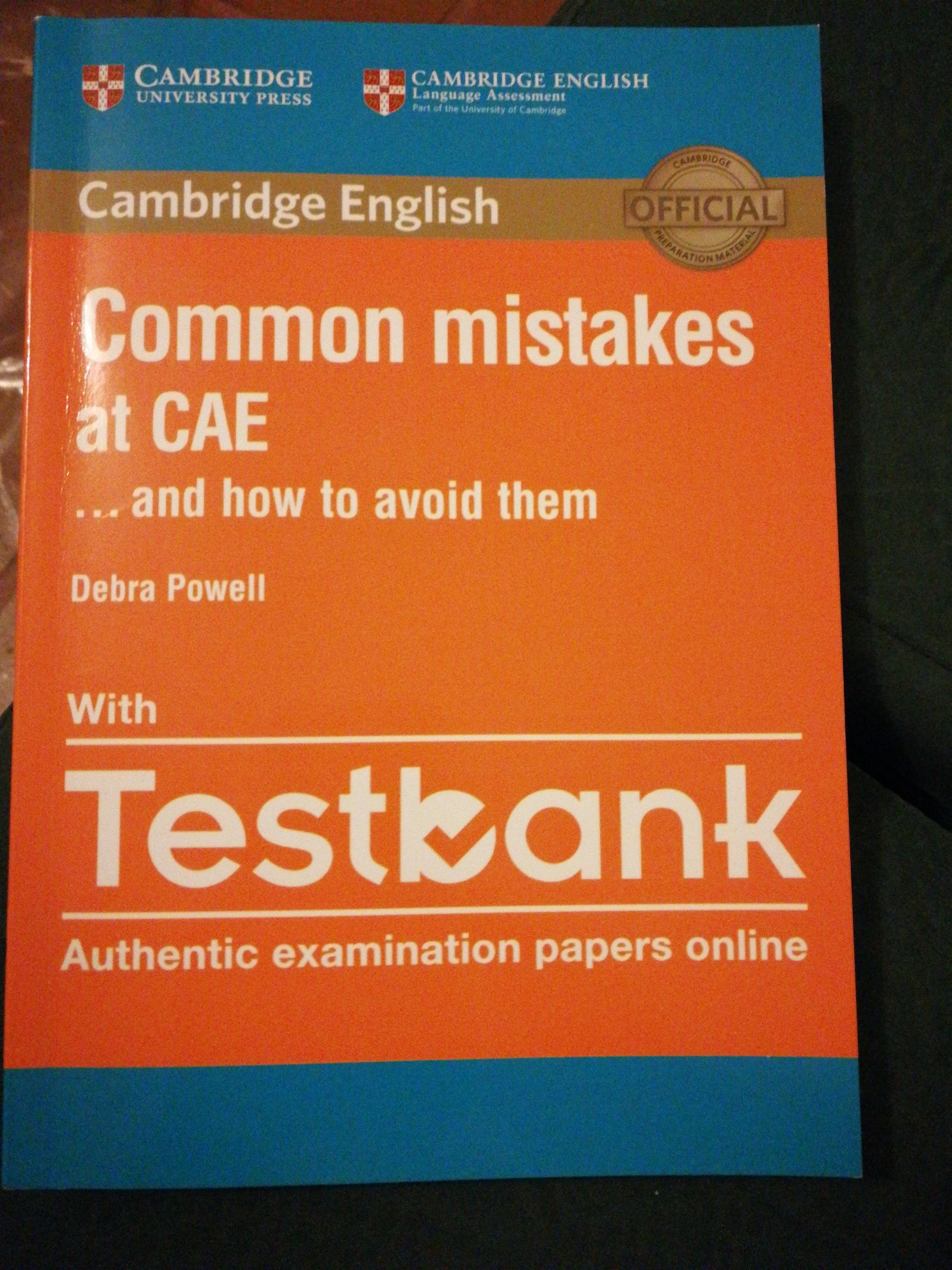 Livro Common mistakes at CAE