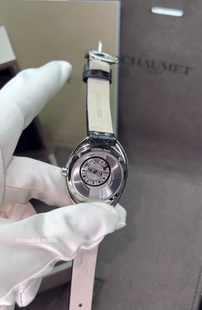 Новые Часы CHAUMET Liens Сталь Бриллианты 29mm 4000$