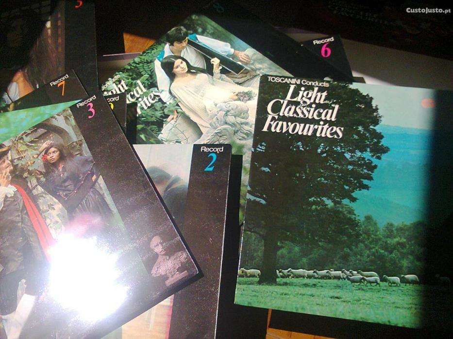 light Classical favourites, Arturo Toscanini, cx com 10 discos vinil