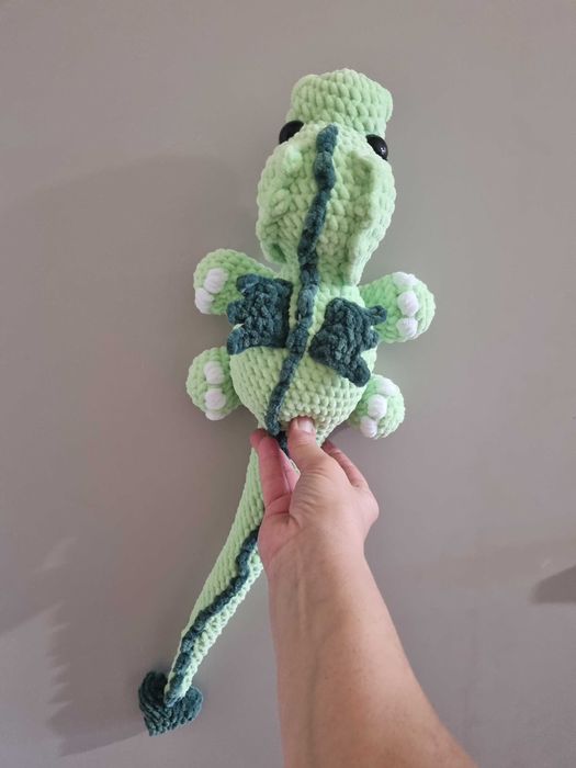 Dinozaur,Dino,Smok na szydełku