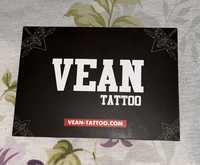 1 900 грн  Продам сертифікат на тату в салон ”Vean tattoo”