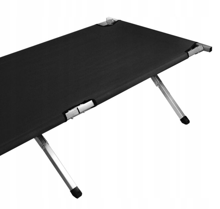 Duże Łóżko Polowe Turystyczne Składane Wędkarskie Kanadyjka do Masażu