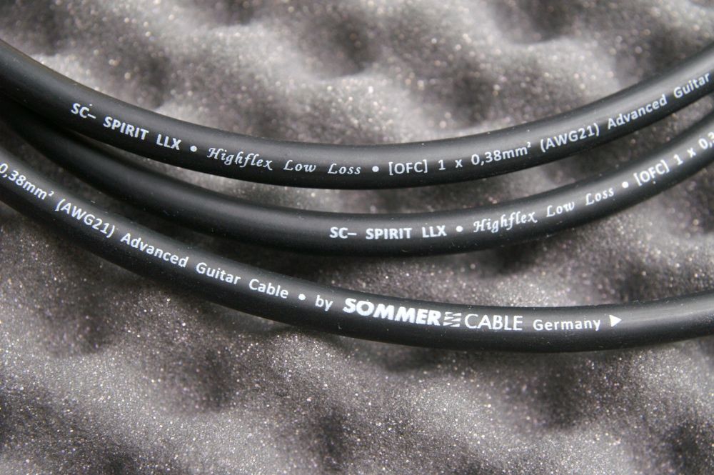 Najlepszy kabel gitarowy, Neutrik Silent, Sommer Cable LLX - 2m