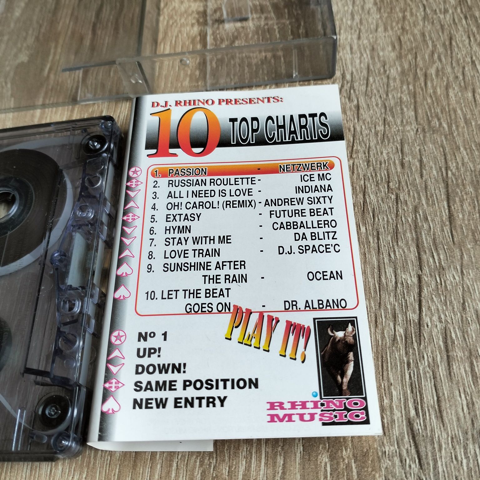 Kaseta magnetofonowa Dj Rhino