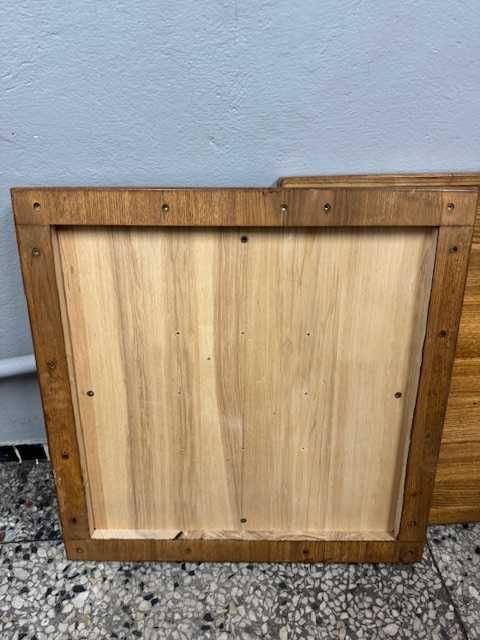 dwa blaty drewniane blat drewniany 65 cm x 65 cm