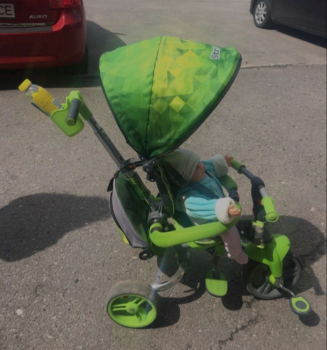 Велосипед детский трёхколёсный Strolly Compact