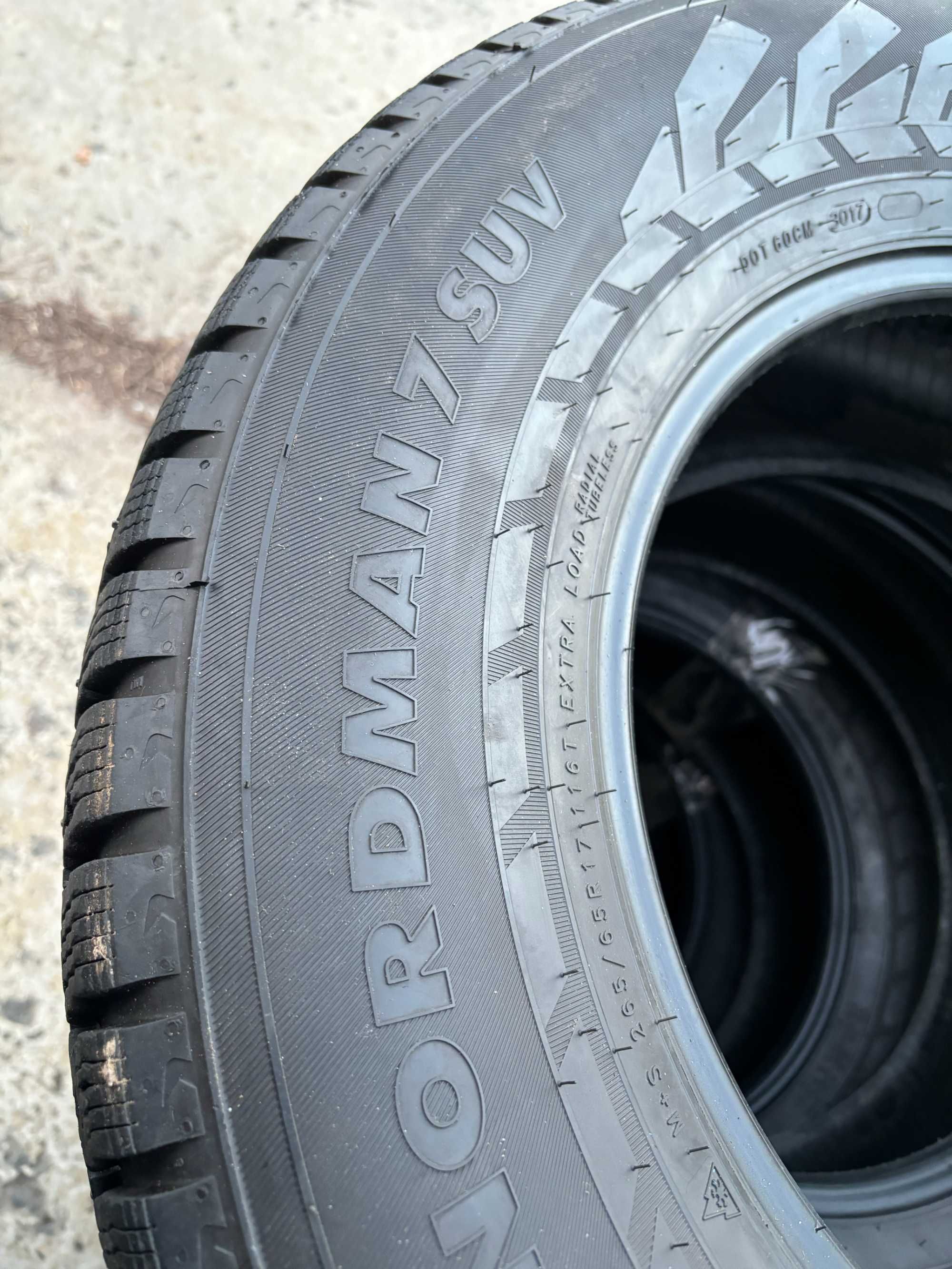 265-65-R17 NOKIAN WINTER NORDMAN-7 зимняя резина  4 штуки GERMANY 2024