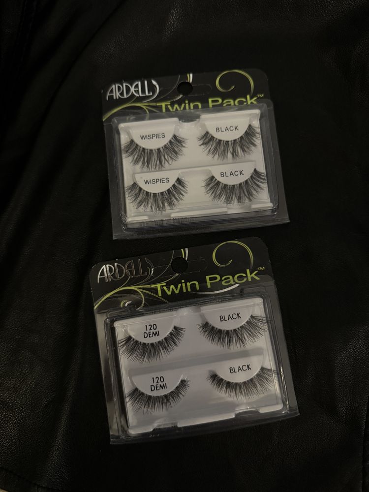 Rzesy Ardell wispies black 120 demi sztuczne rzęsy na pasku 4 sztuki
