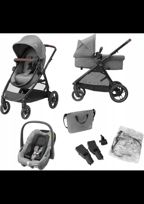 Wózek Maxi Cosi Zelia S zestaw z bazą