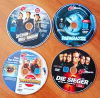 Komplet czterech plyt DVD z filmami